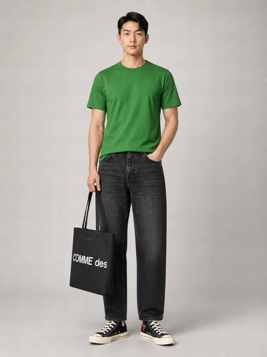 Comme Des Garçons Cotton Relaxed-Fit Short-Sleeve T-Shirt
