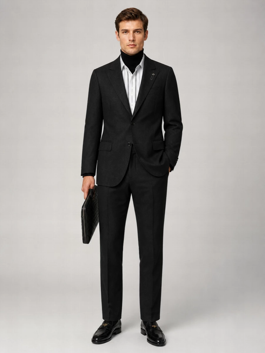 Lardini Men's Blazer Notch Lapel