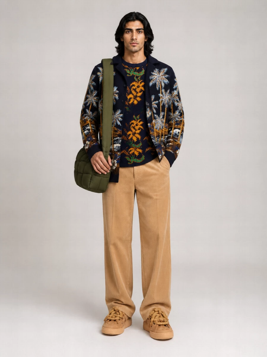 Alanui Embroidered Virgin Wool Lightweight Jacket
