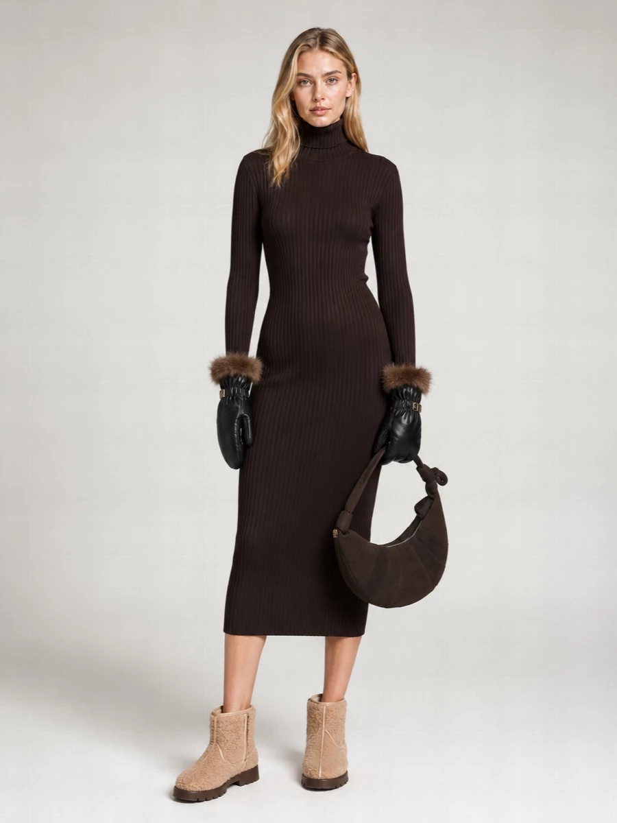 Lemaire Leather Croissant Clutch Bag