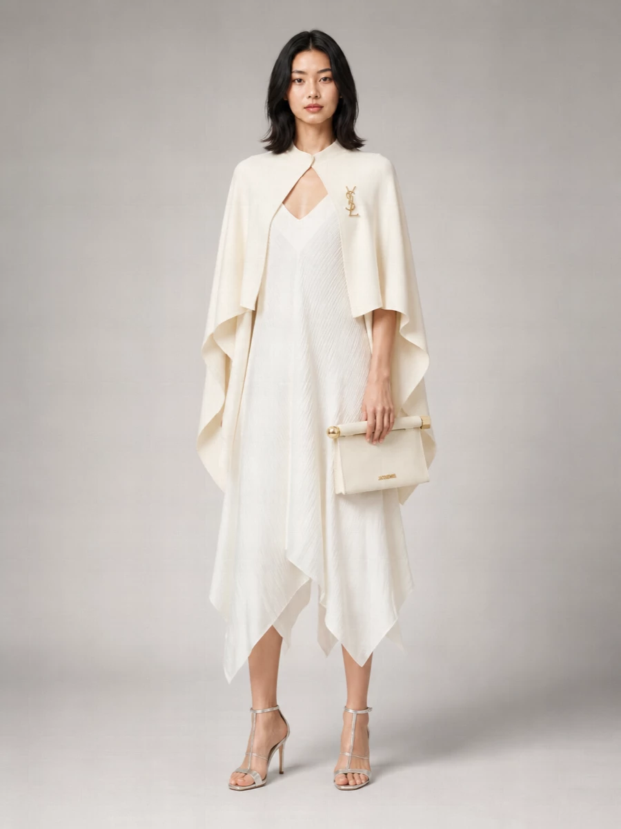 Jw Anderson Polyester Midi Dress