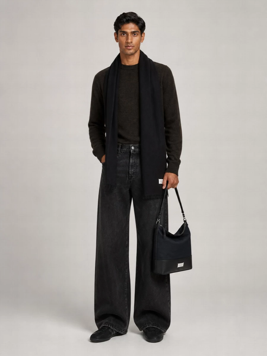 Maison Margiela Denim High-Rise Straight-Leg Jeans