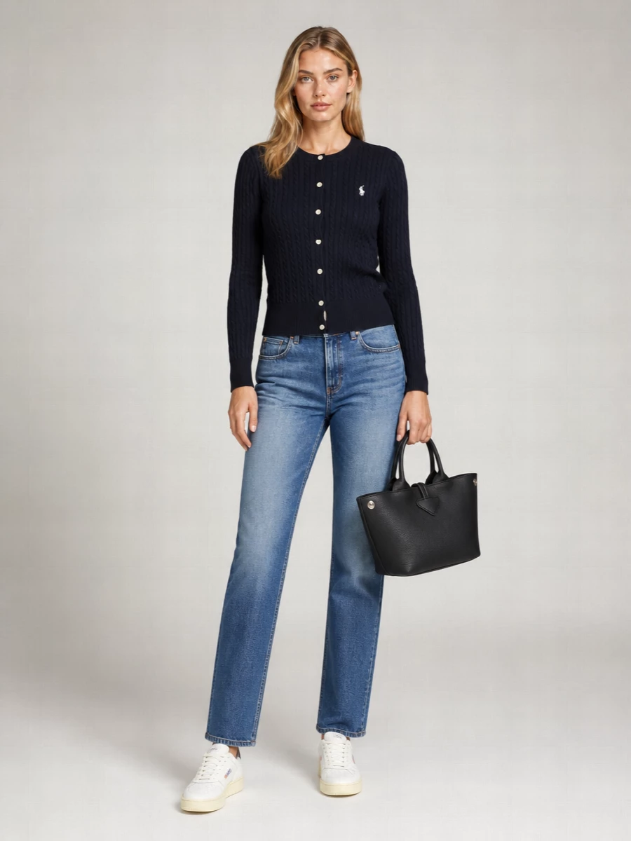 Polo Ralph Lauren Mini Cable Knit Cardigan