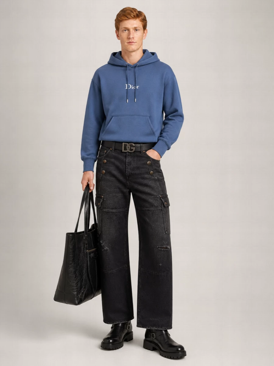 Balenciaga Lamb Leather Le City Tote Bag