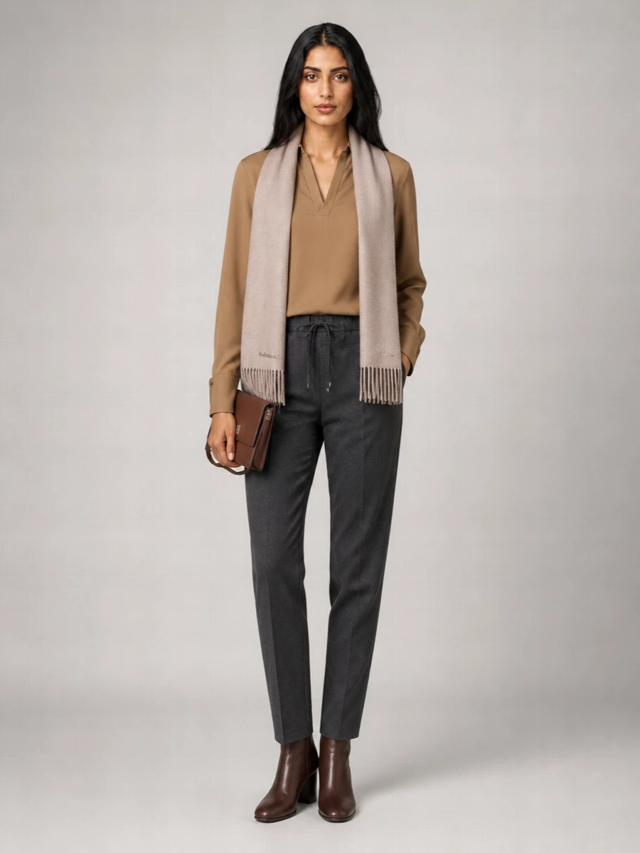 Max Mara Cashmere Slim-Fit Tailored Trousers