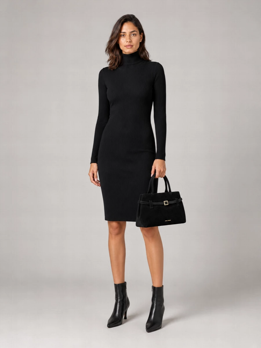 Manu Atelier 35 Structured Top Handle Tote Bag