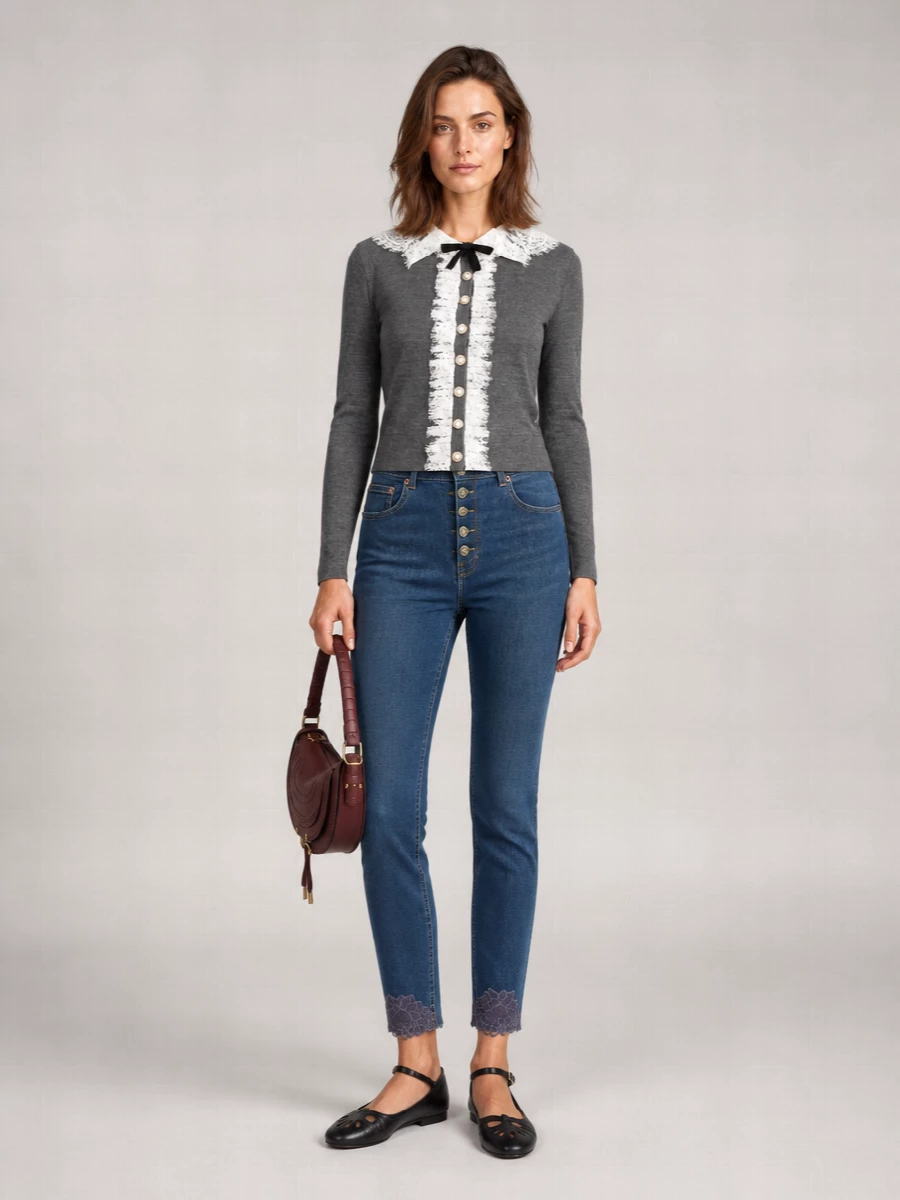 Chloé Marcie Mini Leather Cross-Body Bag