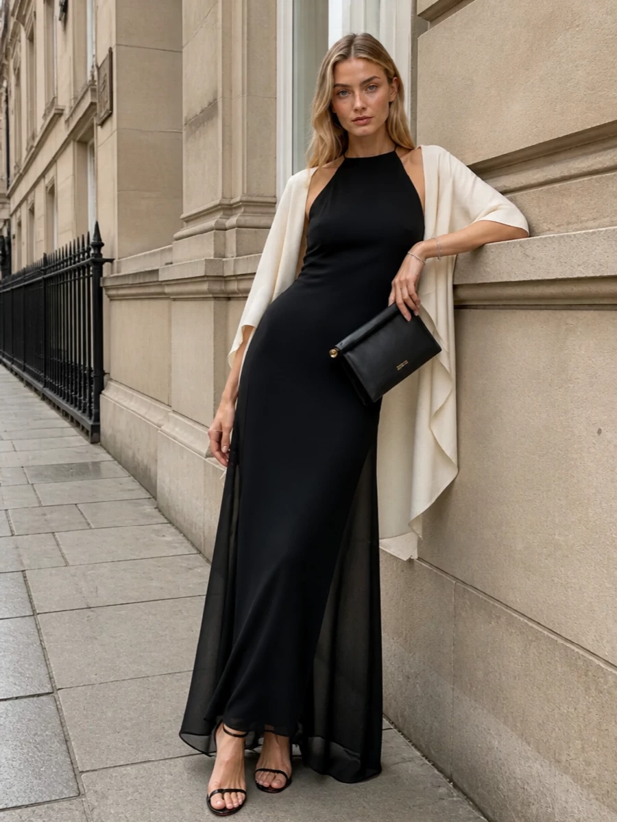 Jacquemus clutch louboutin heels black gown