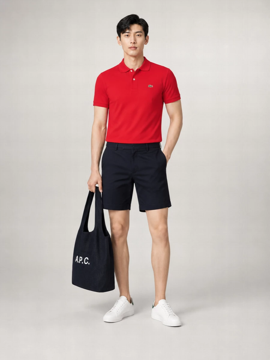 Lacoste Cotton Short-Sleeve Polo Shirt