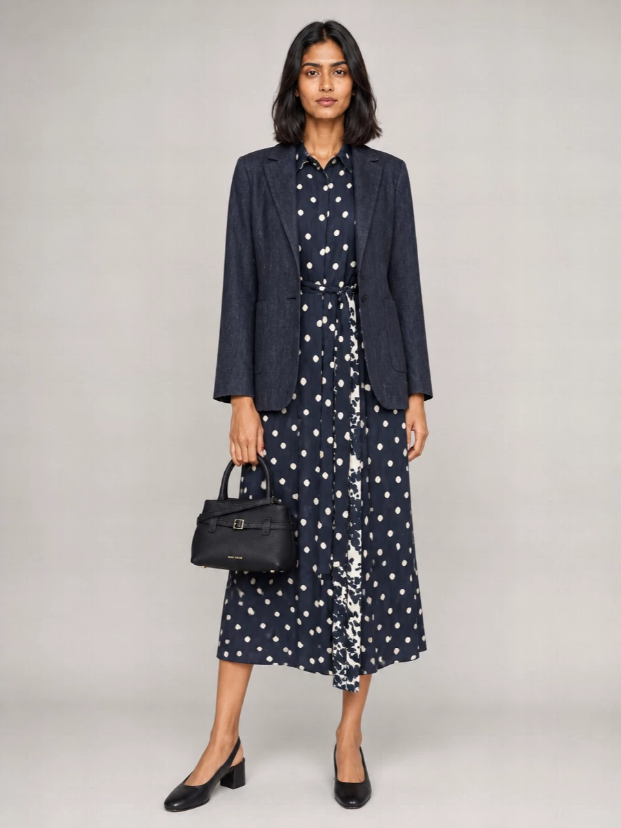 S Max Mara Linen Blazer