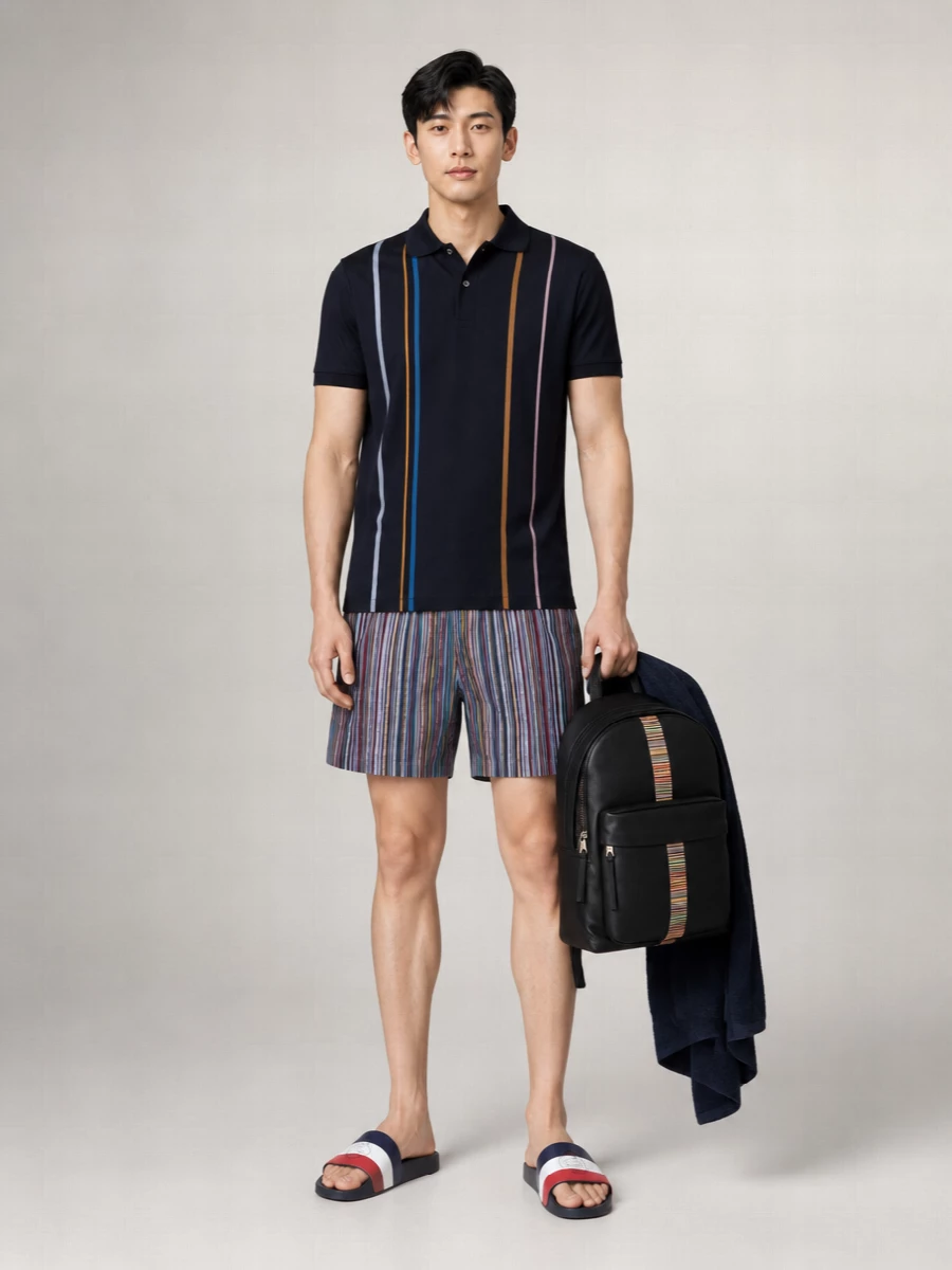 Paul Smith Jacquard Swim Shorts