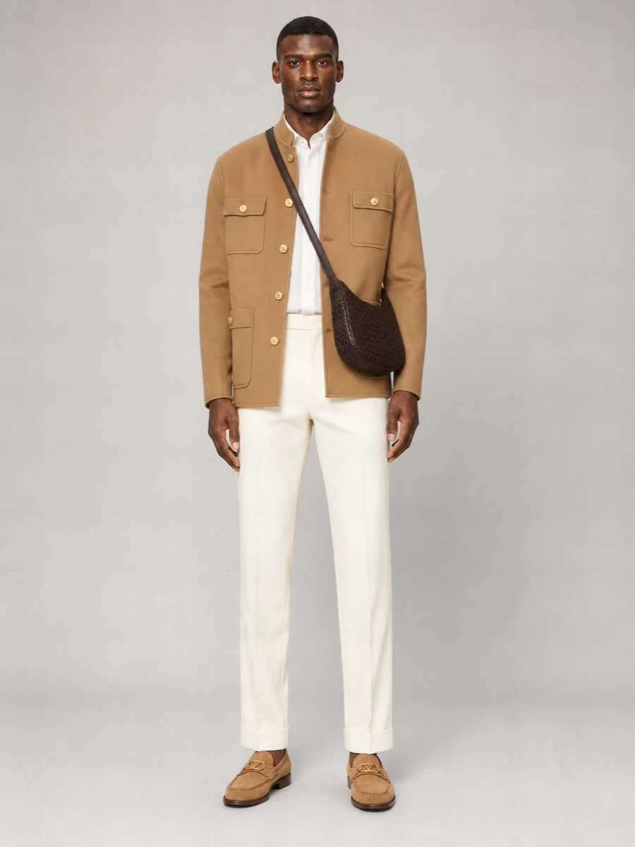 Valentino Garavani Wool Shirt Jacket