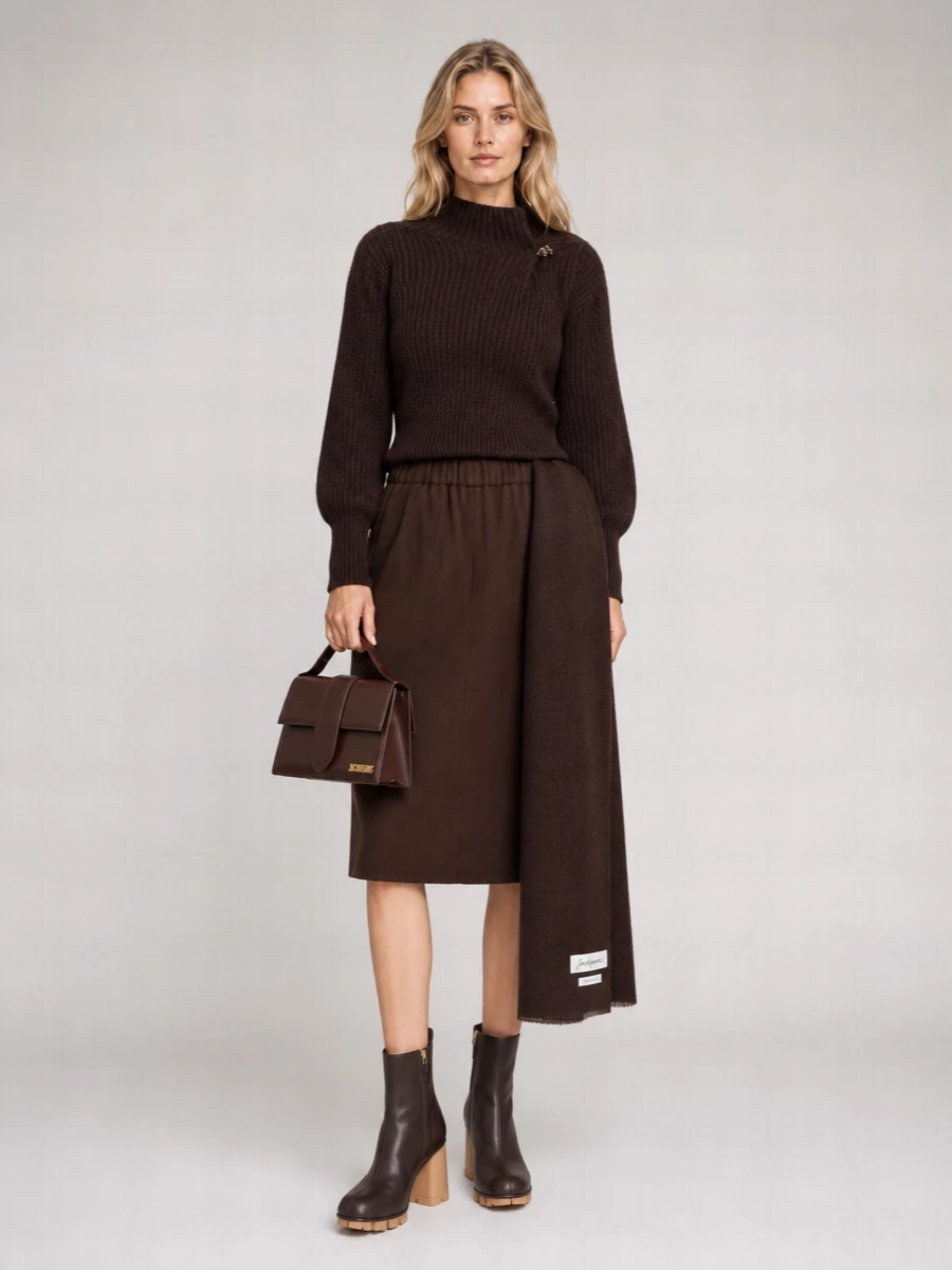 Dries Van Noten Straight Skirt