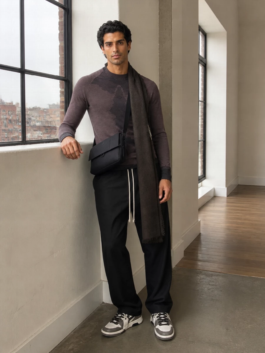 Oakley sweater rick owens pants off white sneakers
