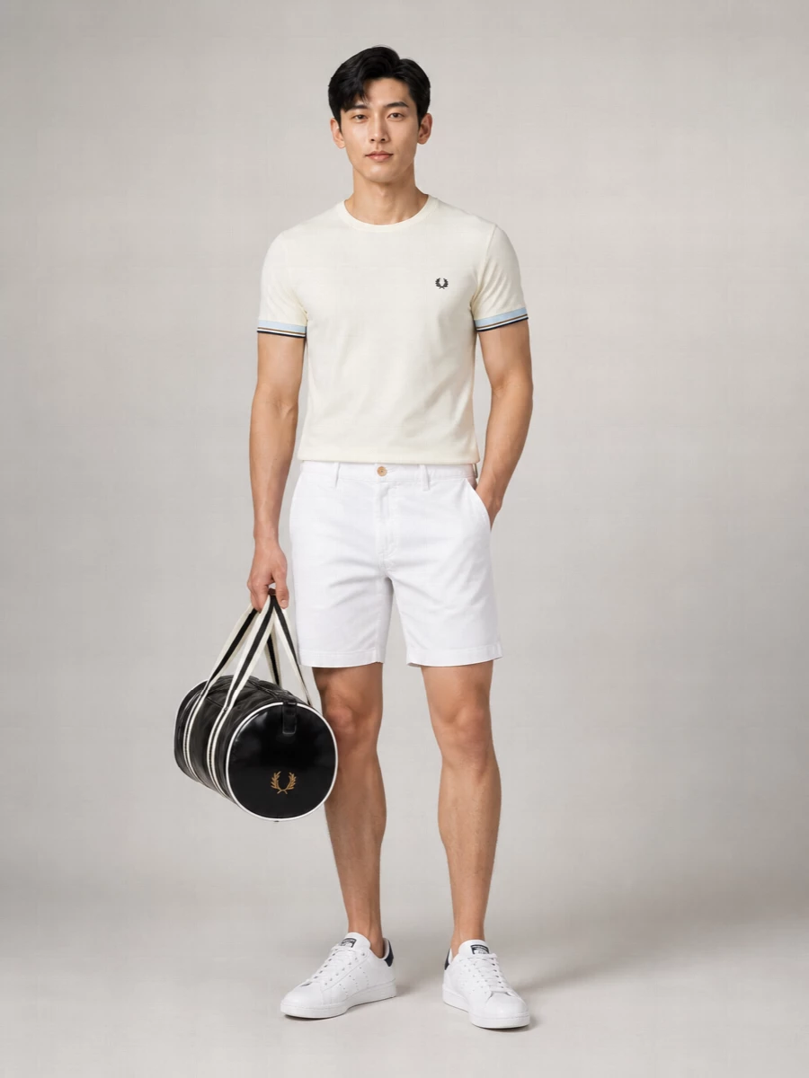 Fred Perry Cotton T-Shirt