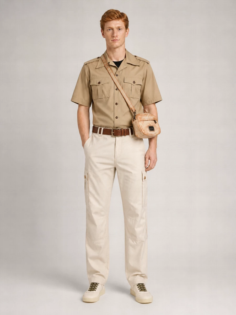 Dolce&Gabbana Cotton Cargo Shorts