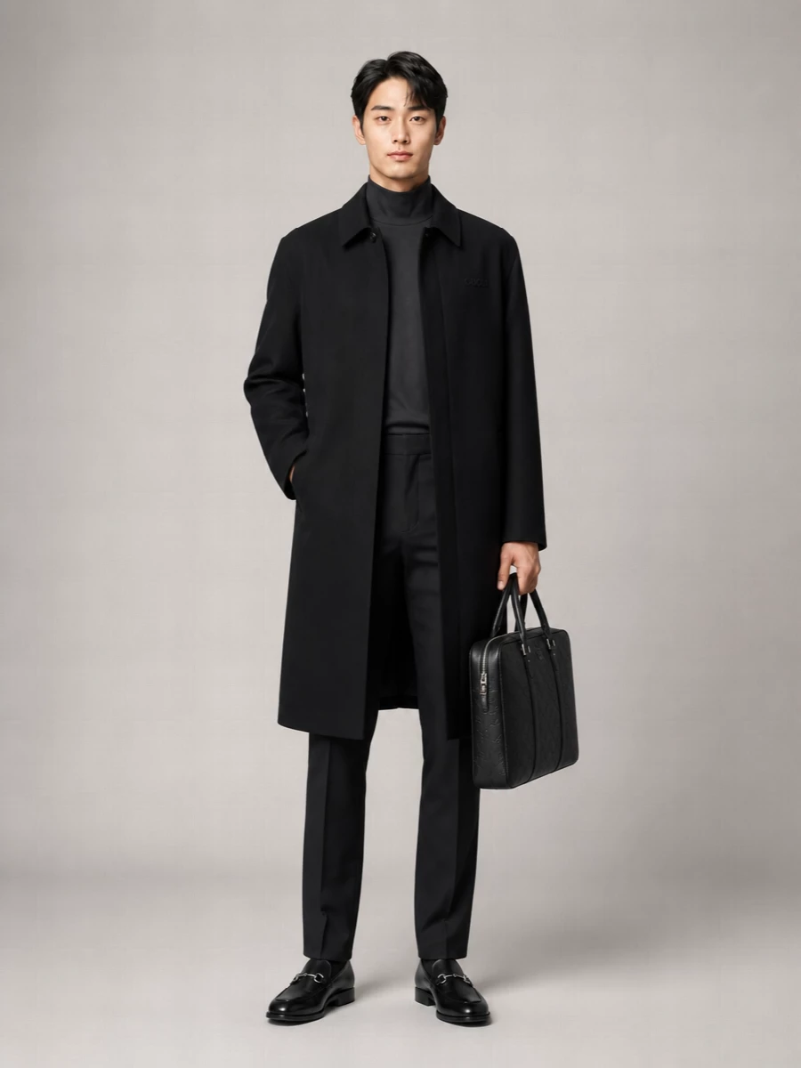 Gucci Wool Single Breasted Coat