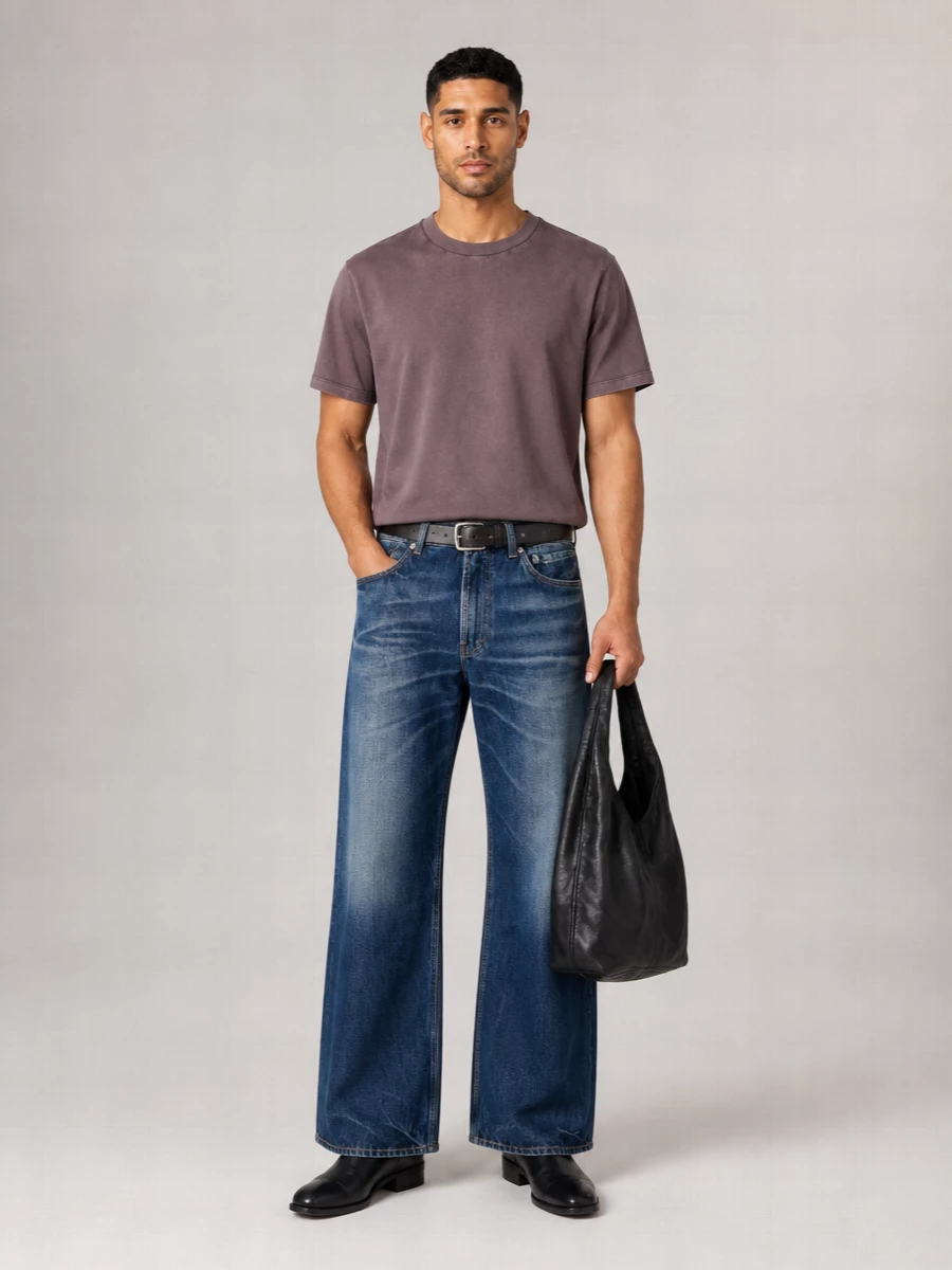 Our Legacy Denim High-Rise Bootcut Jeans