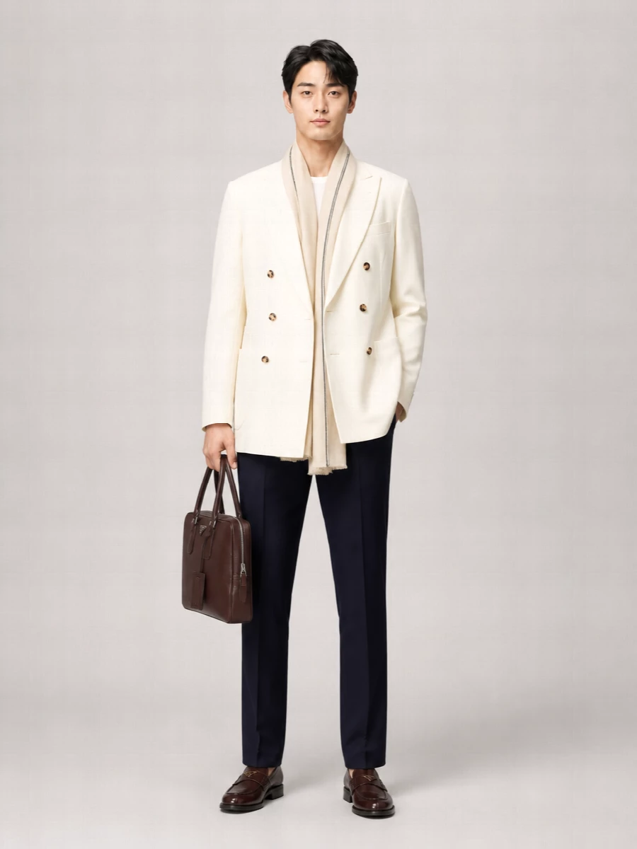 Brunello Cucinelli Virgin Wool Straight-Leg Trousers
