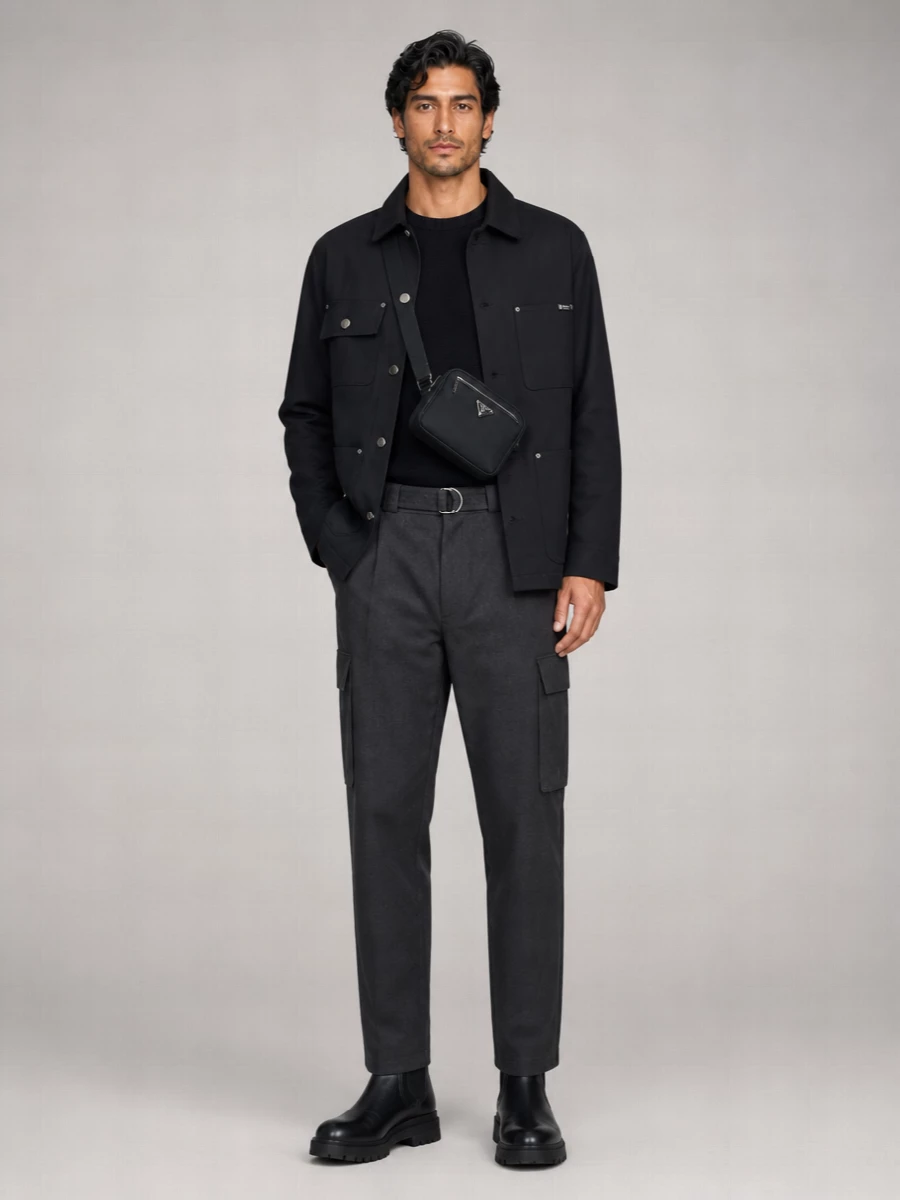 Prada Leather Chelsea Boots