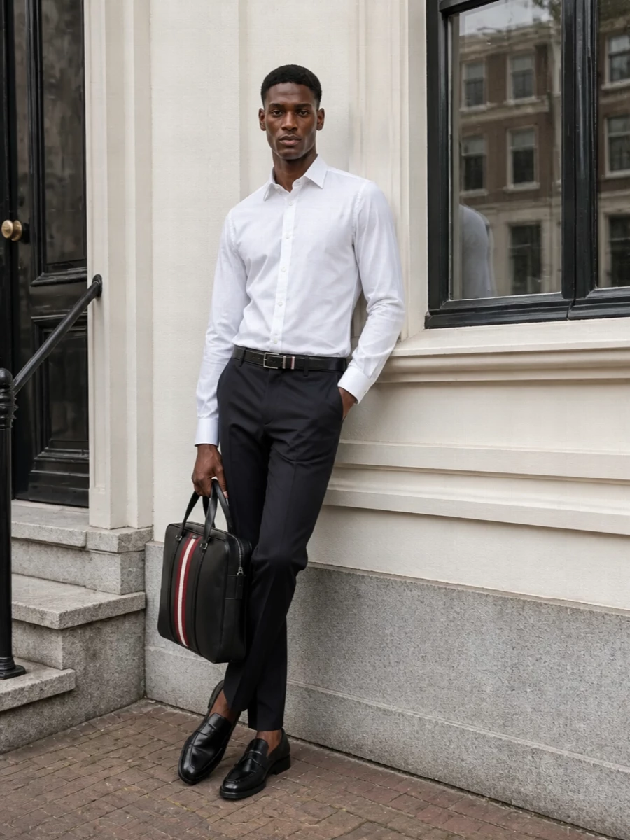 Paul smith shirt pt torino trousers tods loafers