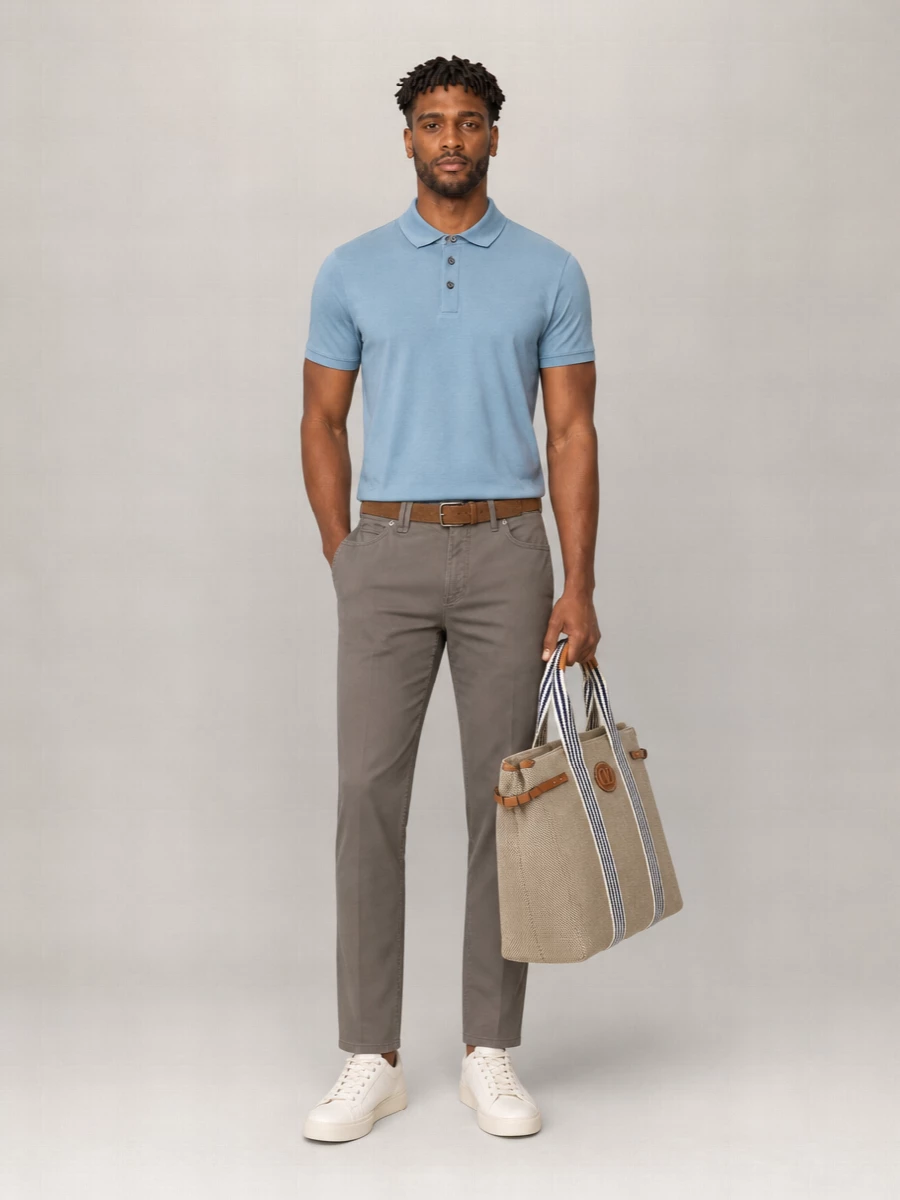 Boss Cotton Regular-Fit Polo Shirt