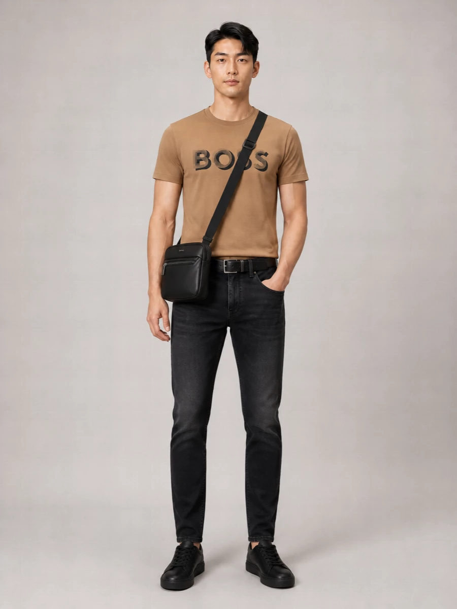 Boss Cotton Short-Sleeve T-Shirt