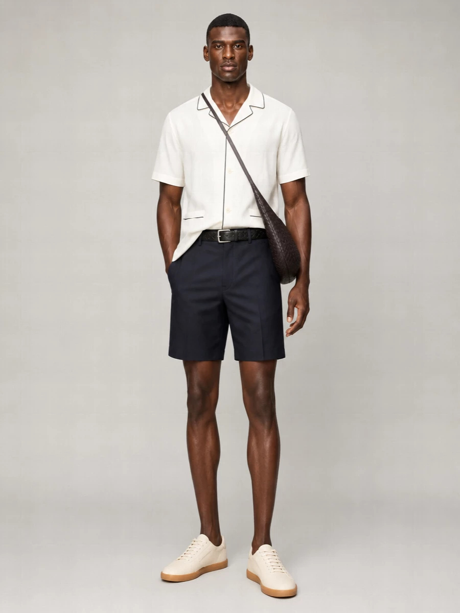 Zegna Linen Pyjama Shirt