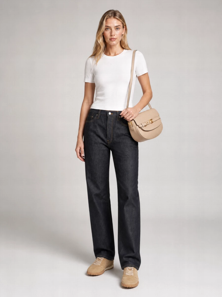 Tod's T Timeless Mini Leather Shoulder Bag