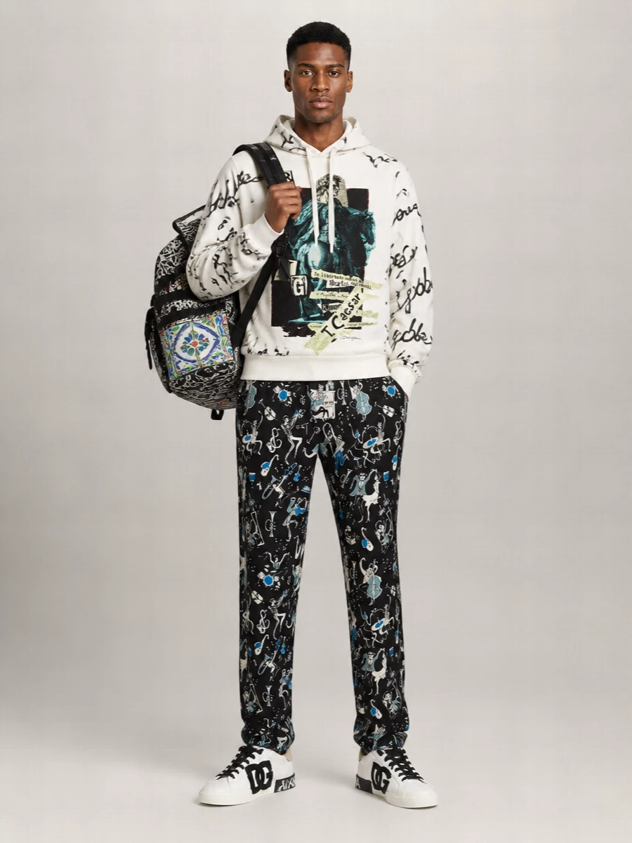 Dolce&Gabbana Logo Hooded Sweatshirt