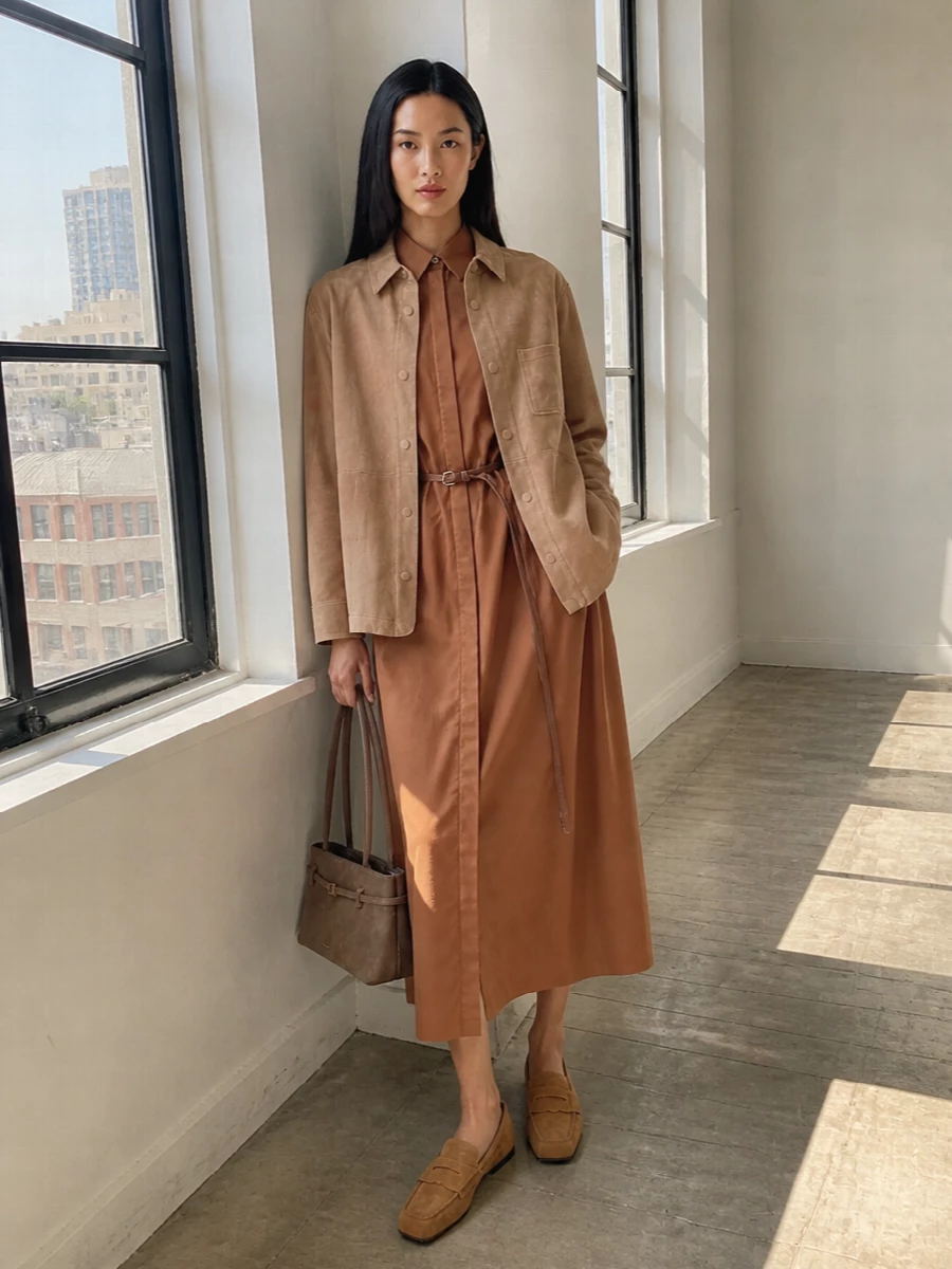 Paul smith suede overshirt s max mara shirt dress