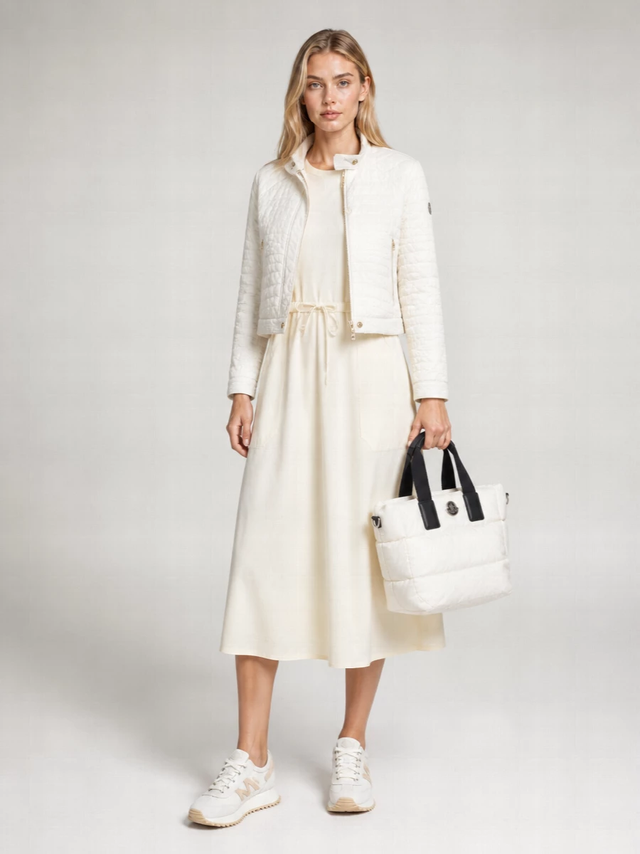 Moncler Down Single-Breasted Coat