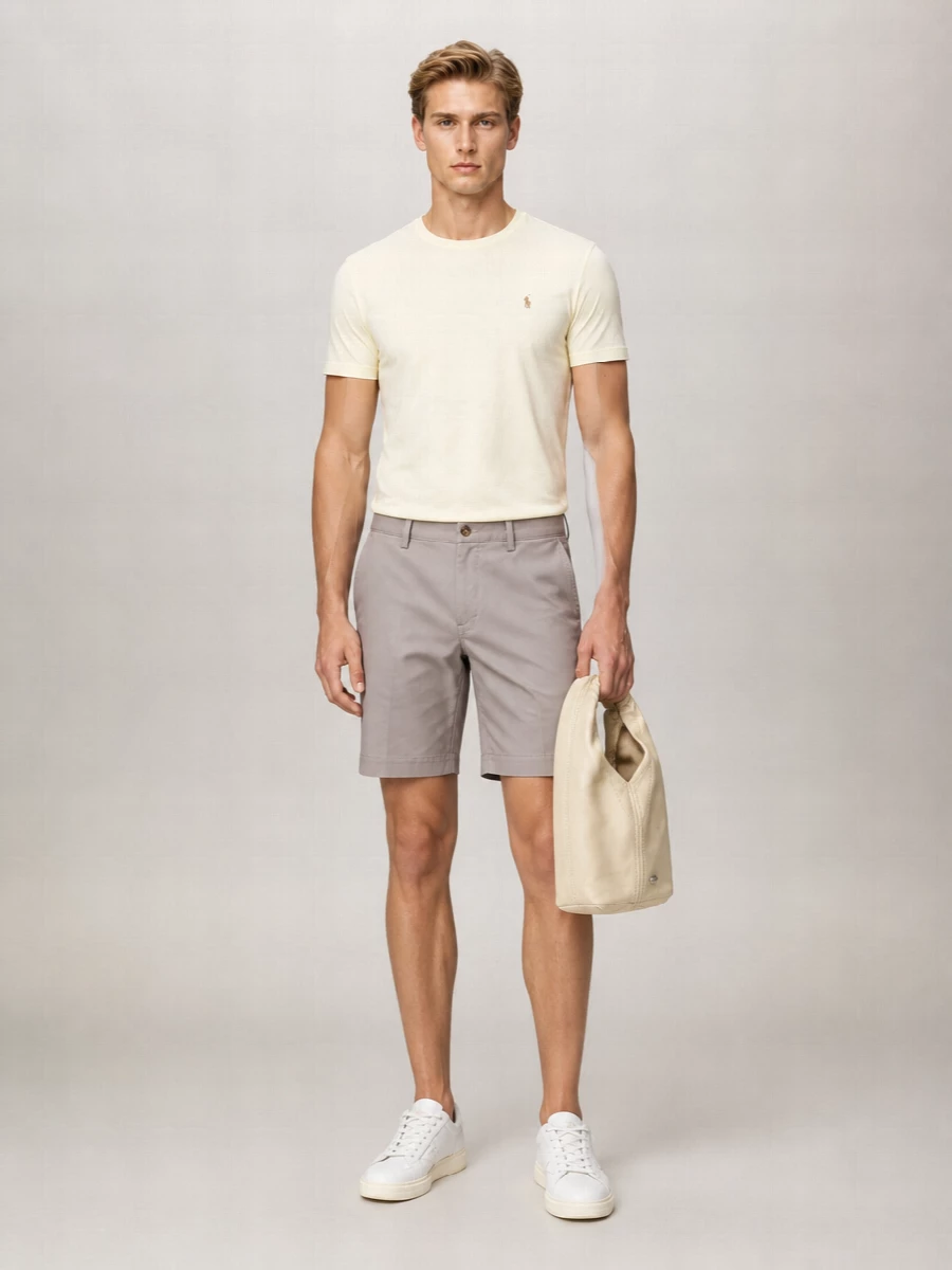 Polo Ralph Lauren Cotton Slim-Fit Crewneck T-Shirt
