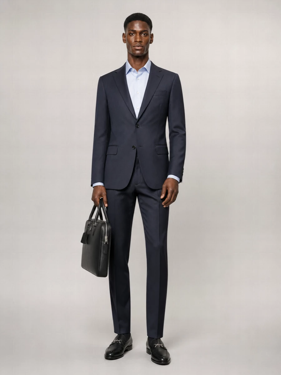 Zegna Single Breasted Coat