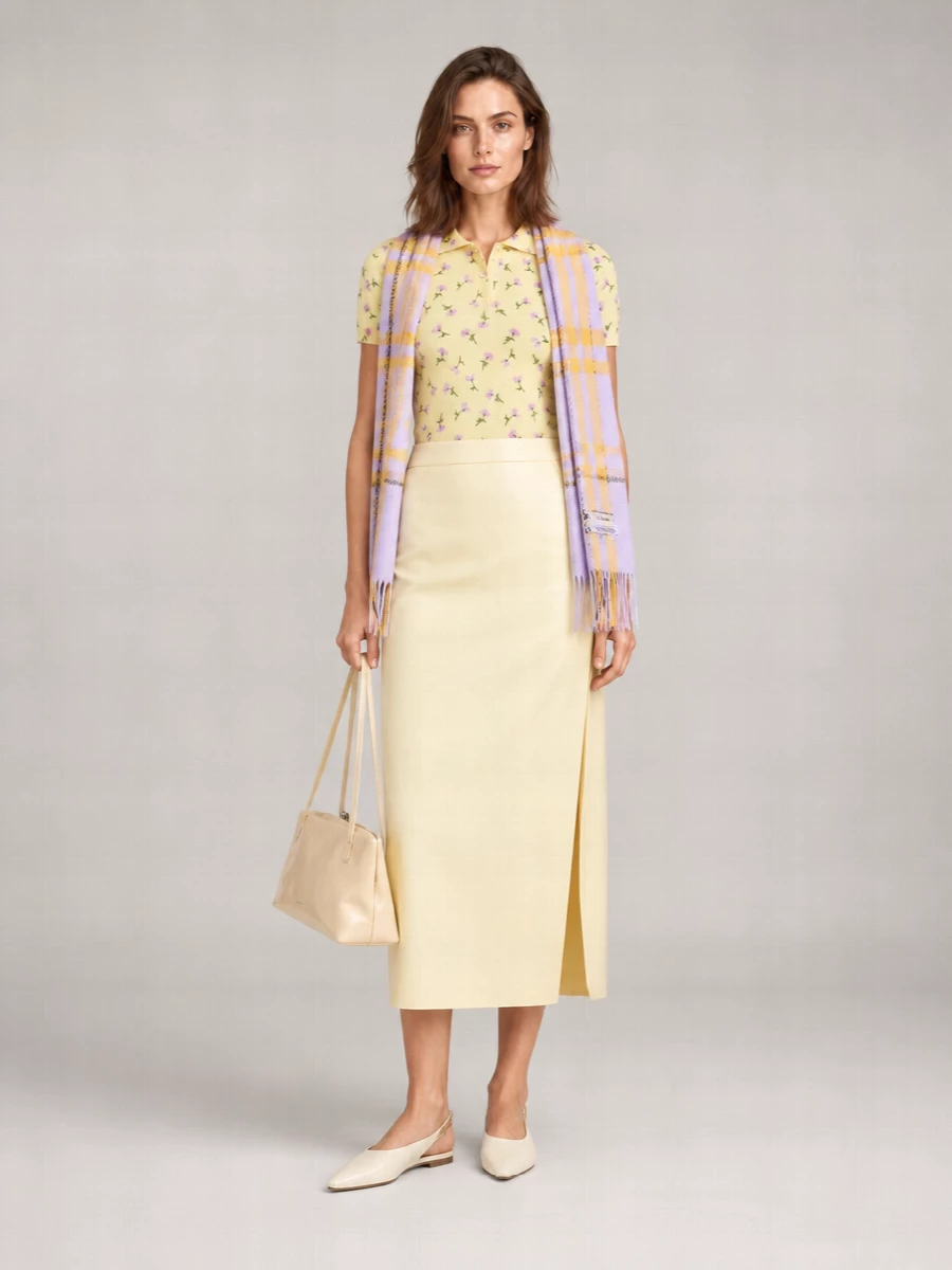Jil Sander Printed Polo Shirt