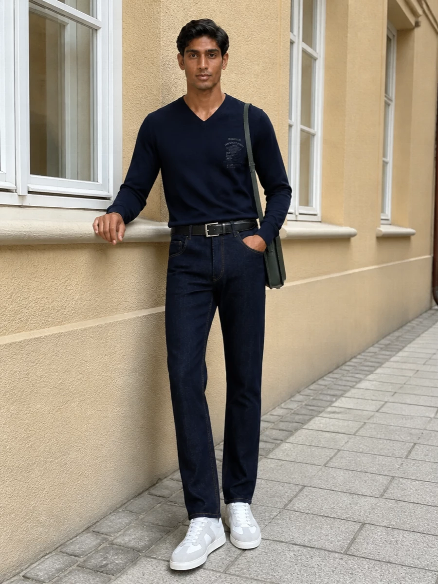 Prada jeans ermanno scervino knit margiela sneakers