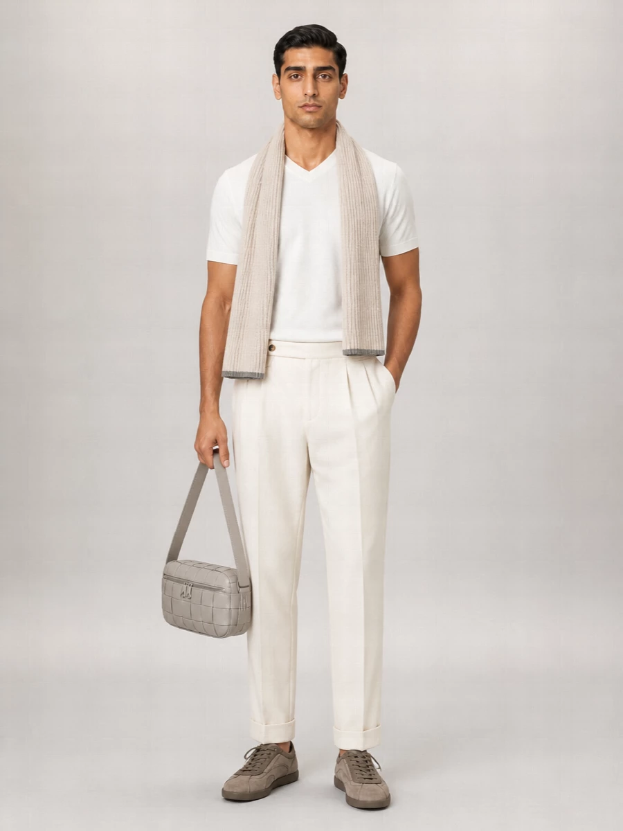 Brunello Cucinelli Cotton V-Neck T-Shirt