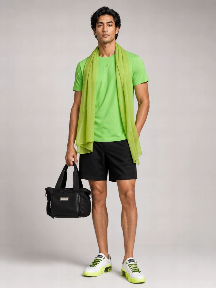 Dolce&Gabbana Logo Round Neck Short-Sleeve T-Shirt