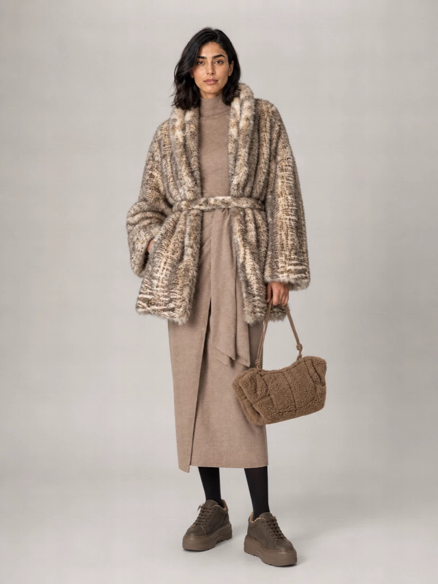 Entire Studios Faux Fur Coat