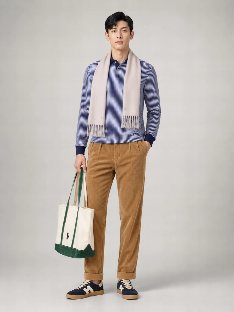 Polo Ralph Lauren Denim Tote Bag