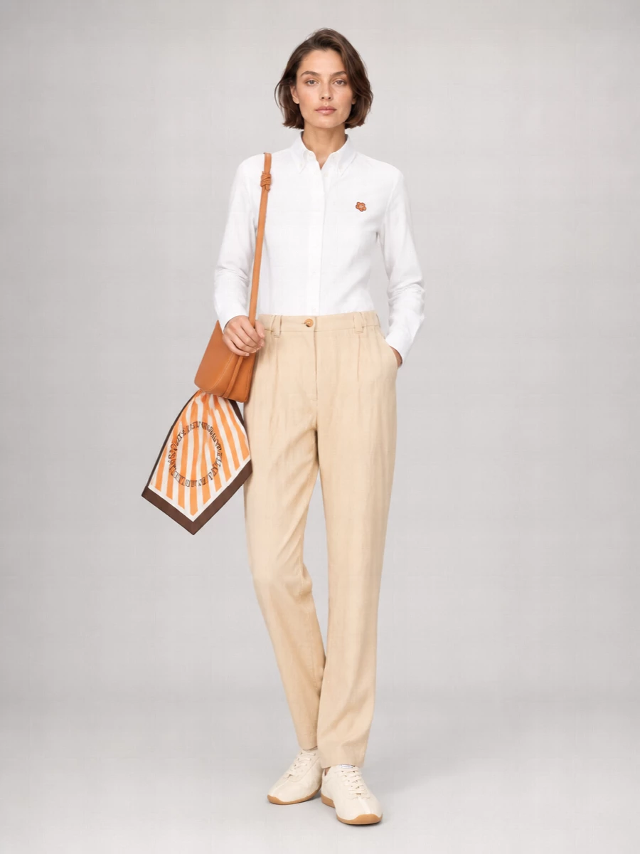 Kenzo Fitted Cotton Shirt