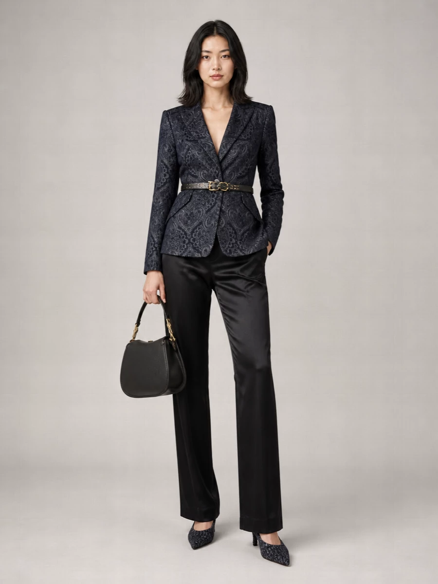 Etro Denim Tailored Jacket