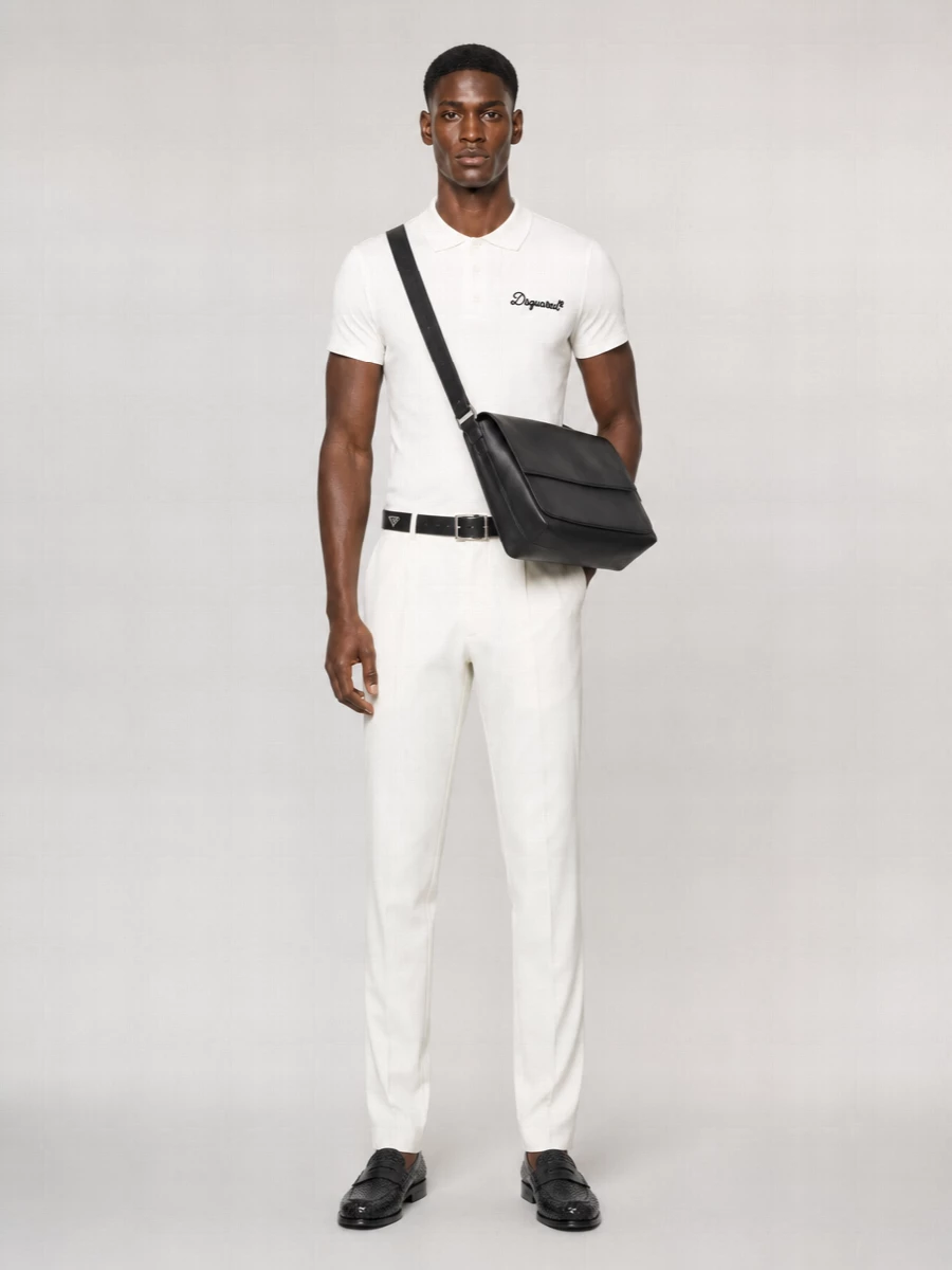 Dsquared2 Cotton Straight-Leg Trousers