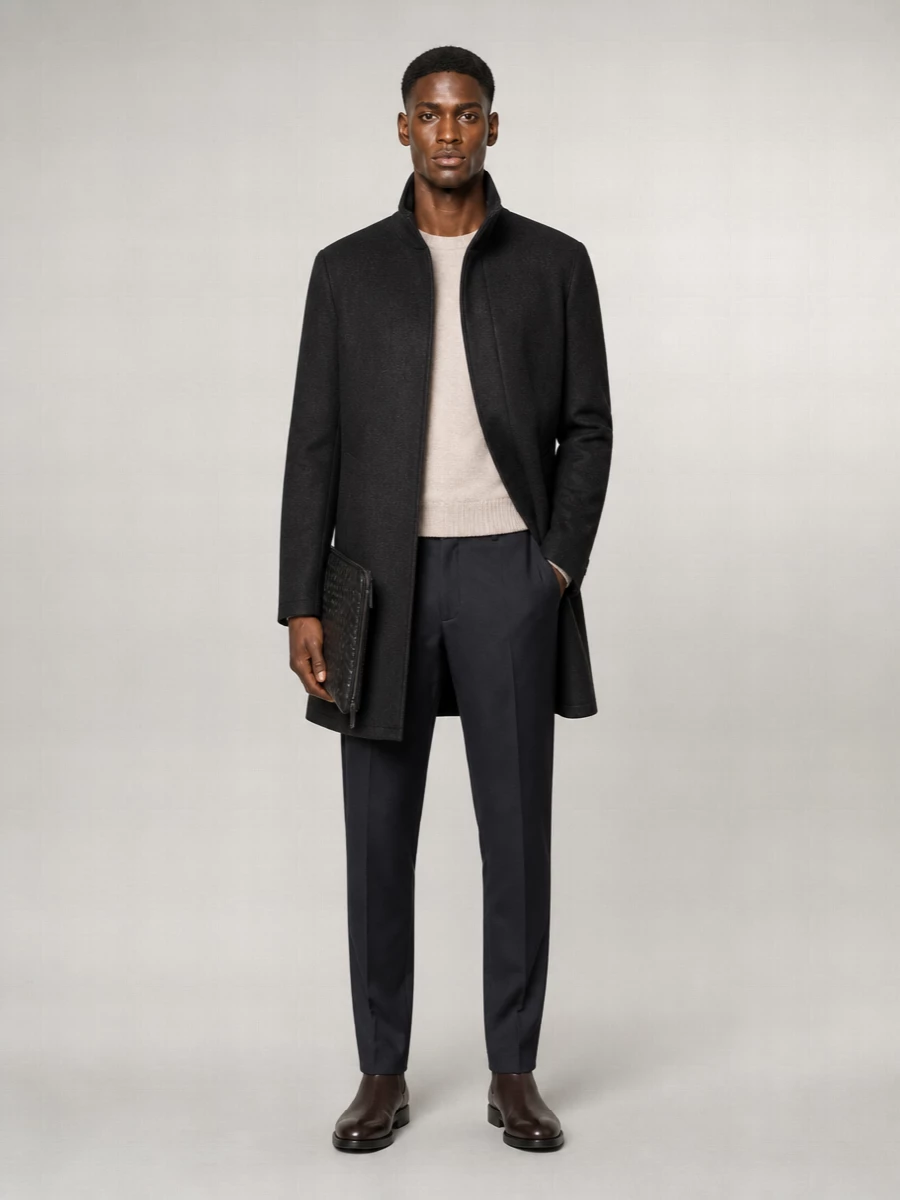 Herno Single Breasted Coat