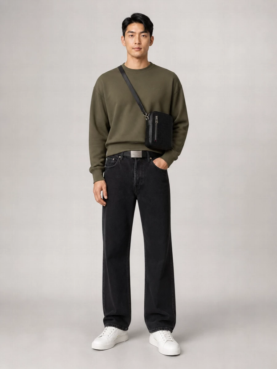 Golden Goose Cotton Oversized Crewneck Sweatshirt