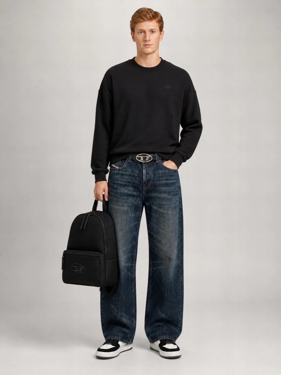 Diesel straight-leg denim jeans