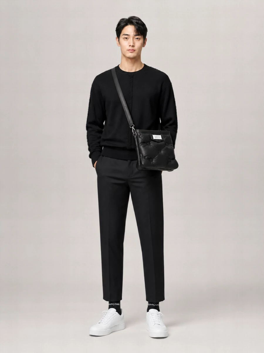Comme Des Garçons Homme Cotton Crewneck Sweatshirt