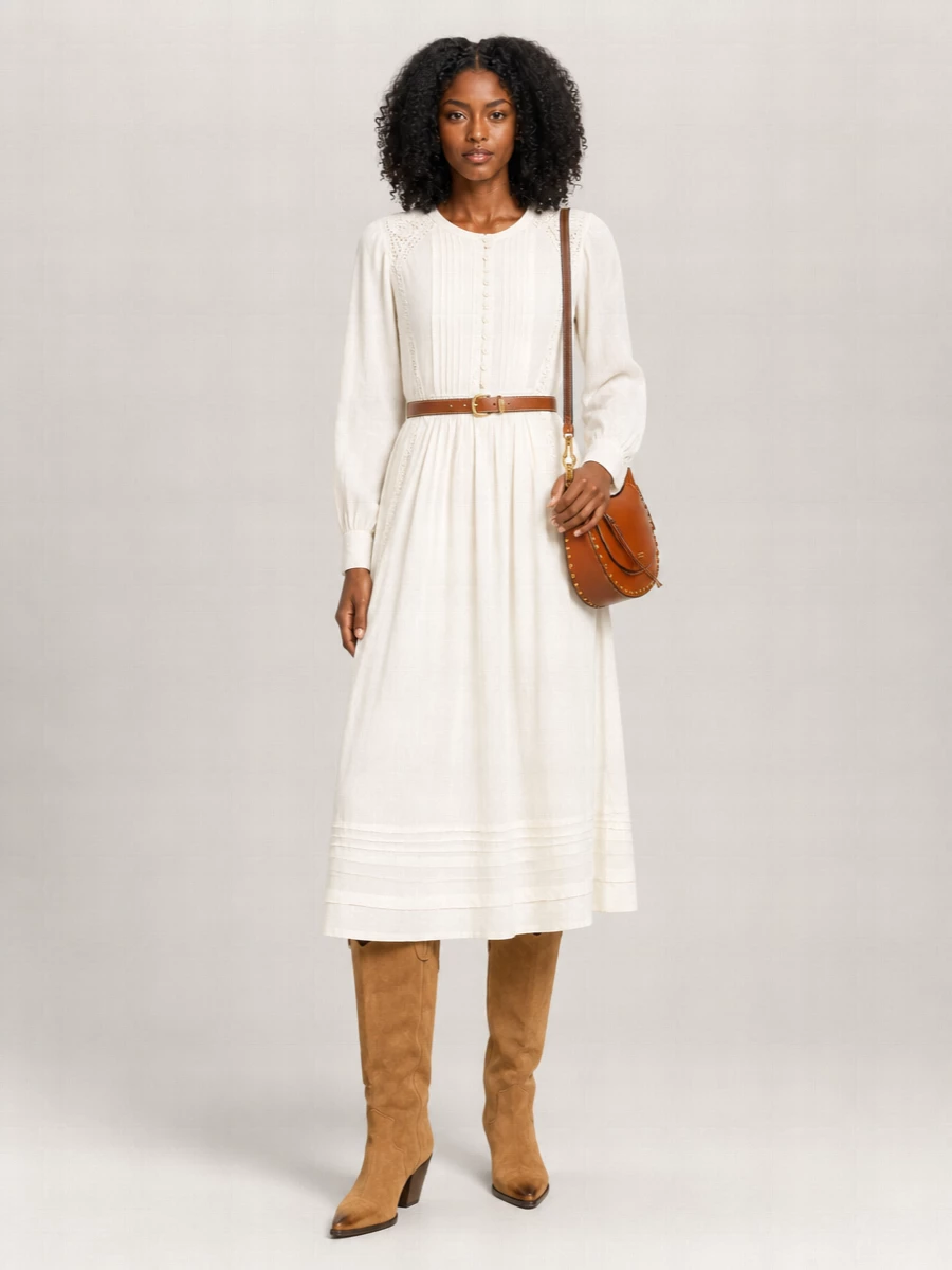 Isabel Marant Etoile Cotton Midi Dress