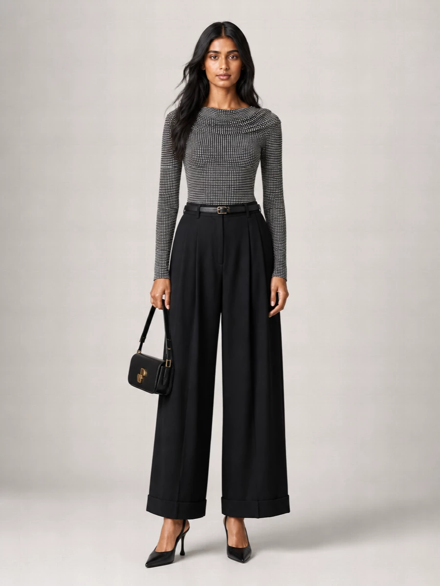 Junya Watanabe Pleated Tailored Trousers