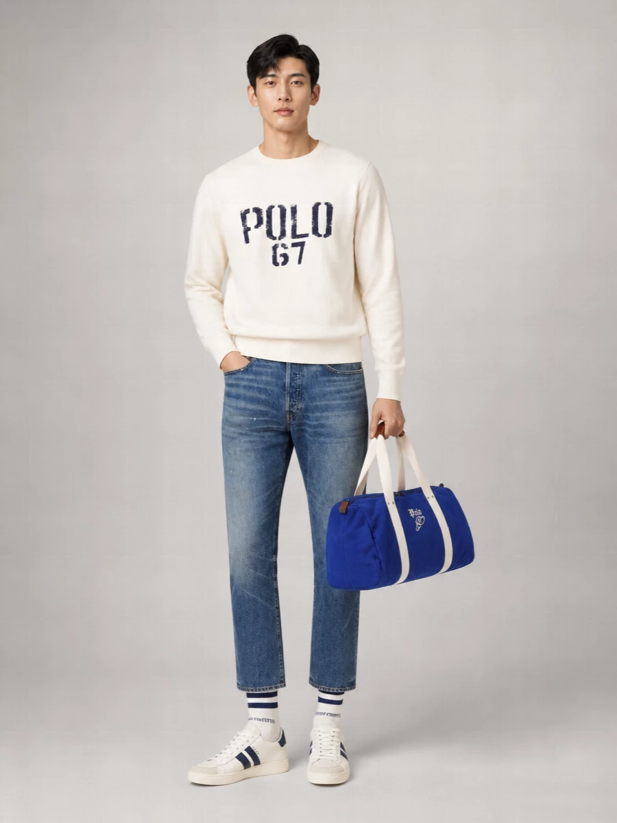Polo Ralph Lauren Cotton Blend Sweatshirt